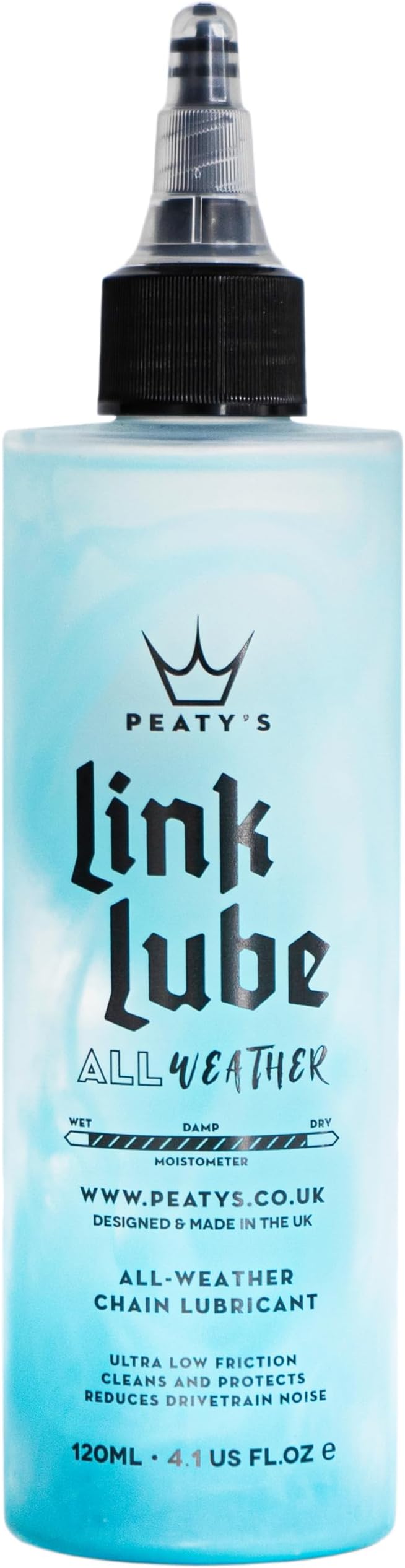 Peaty's LinkLube All-Weather Bicycle Chain Lubricant, 120mL/ 4 oz.