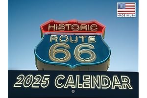 Route 66 Wall Calendar 2025: RT 66 Monthly Calendar