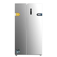 Cecotec Frigorifero Americano Side by Side Bolero CoolMarket SBS 562 Inox E. 177cm