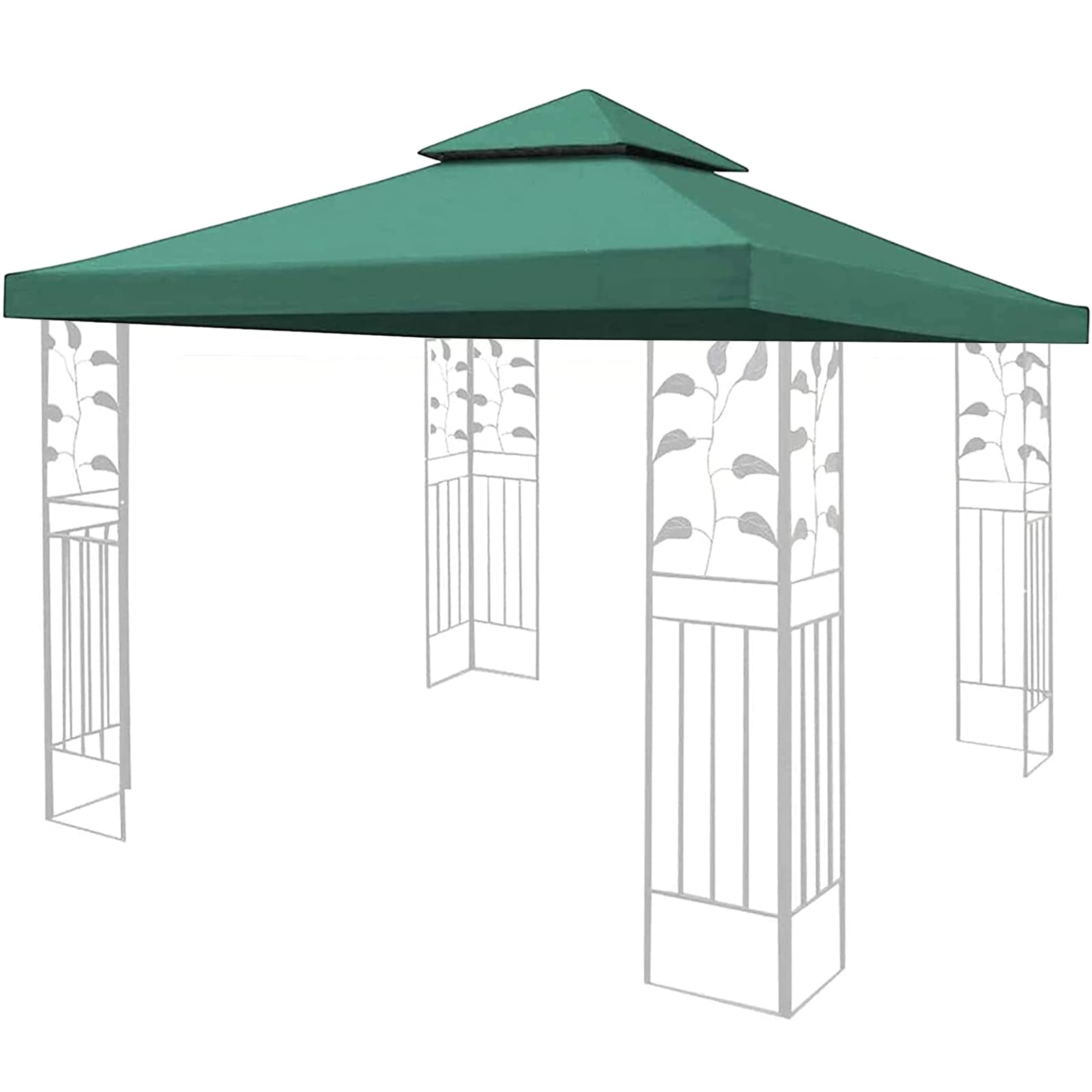 Outsunny Ersatzdach Für Pavillon 3 X 3 M Wasserabw Produktbild-Vorschau 8