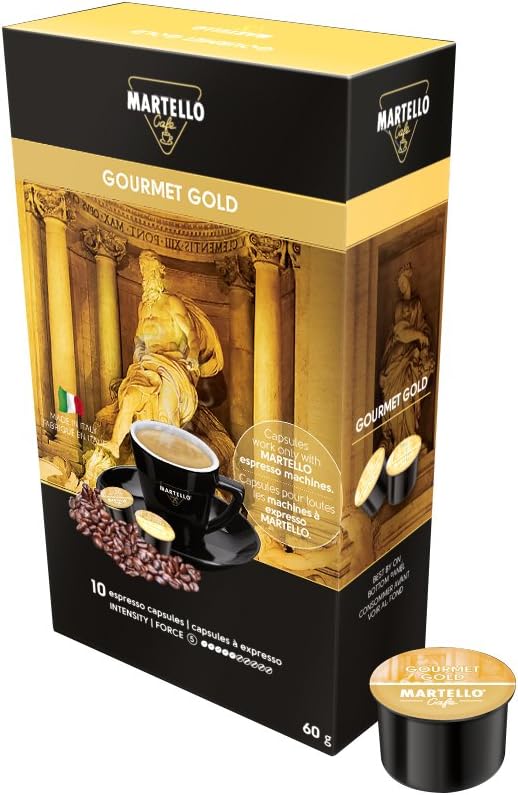 Martello Gourmet Gold Espresso Capsules, (BVMTEC201033) Amazon.ca Home