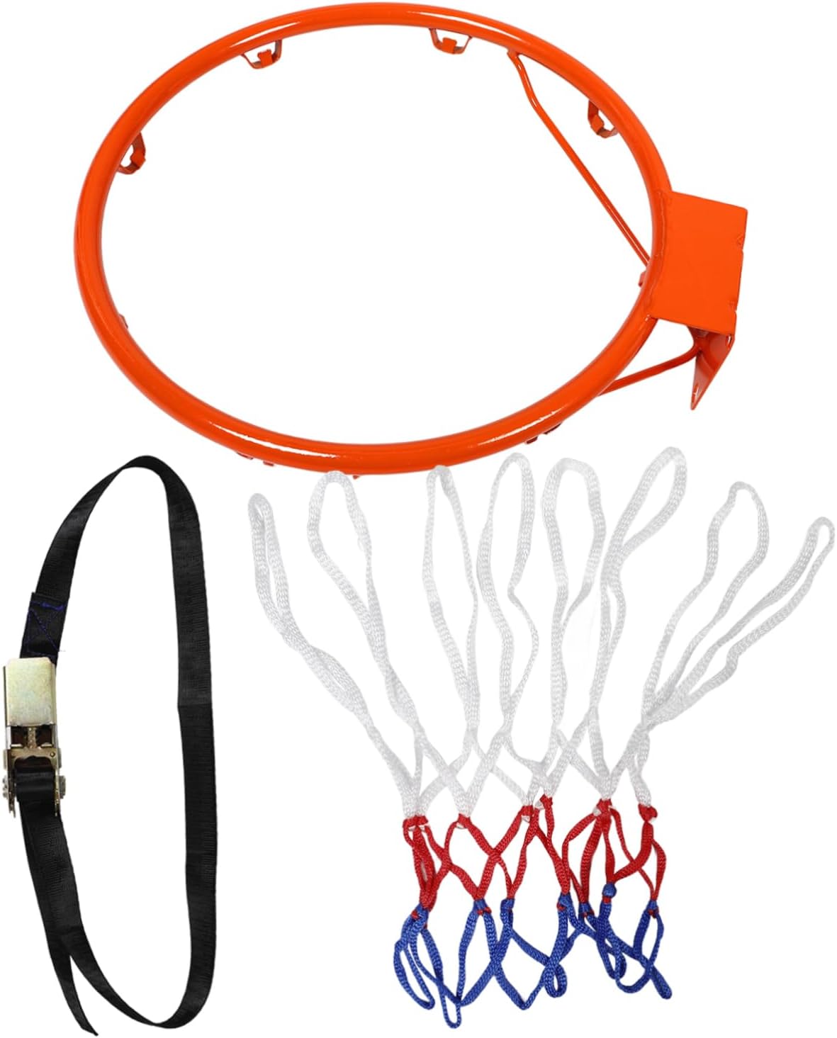 Basketball Hoop No-Drill Replacement Backboard and Nets for Skill Practice Construction for Adults and Boy Girl Versatile and Easy to Install