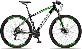 Bicicleta Aro 29 Ravok 21v Alumínio Alavanca V-Fire Freios a Disco com Suspensão