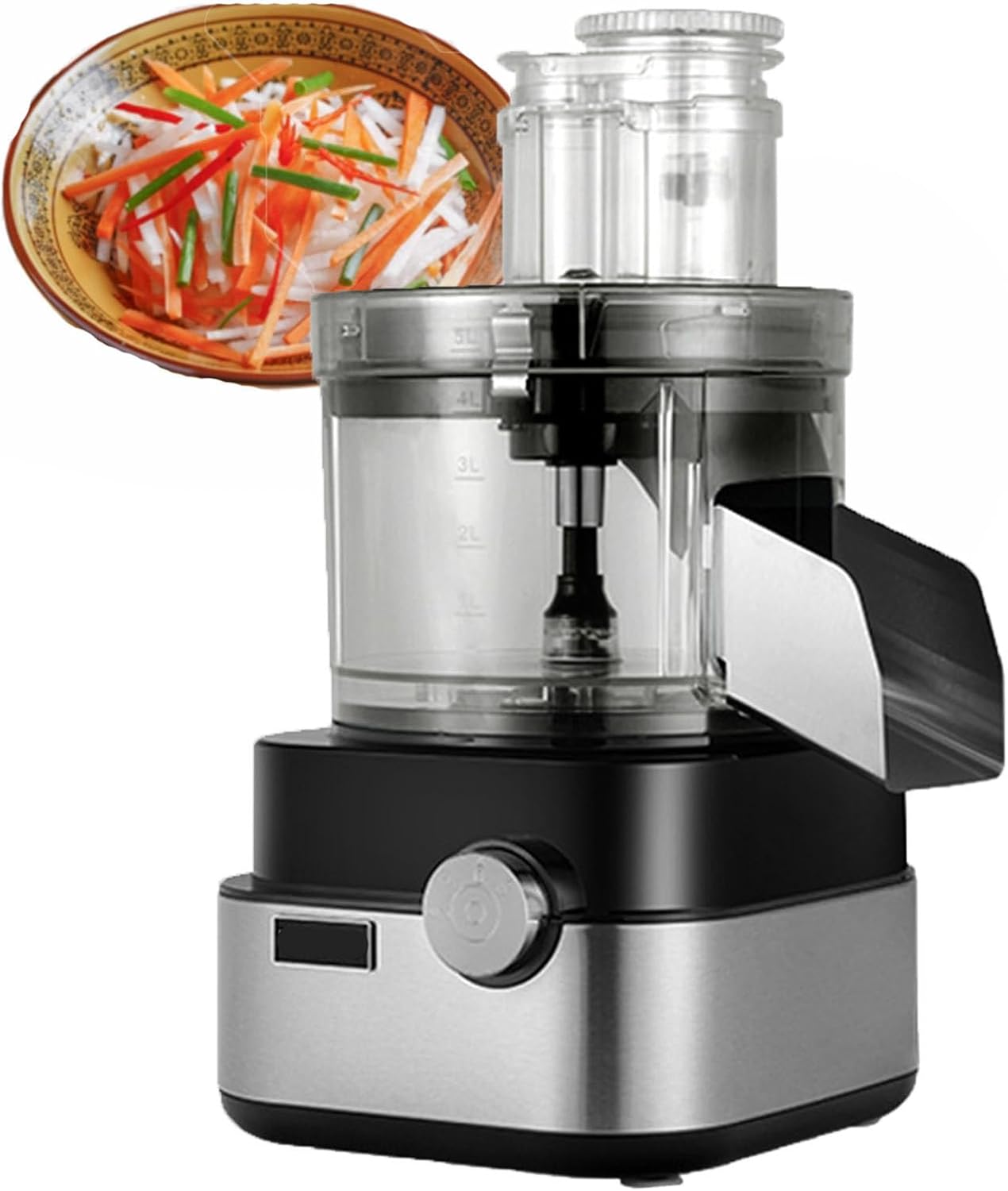 Electric Vegetable Dicer Chopper - User-Friendly Food Processors - Strong Hardness Fruit Chopper & Vegetable Dicer for Restaurants Cafeterias