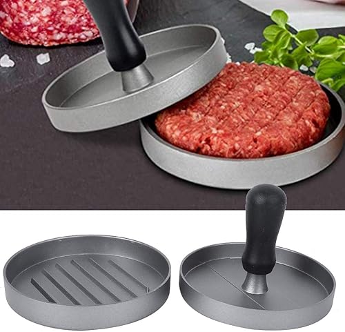Miniatura 6 de Fydun Zinc Aluminum Alloy NoN Stick Hamburger Making Tool Patty Making Tool Kitchen Accessories Wide Range Of Uses