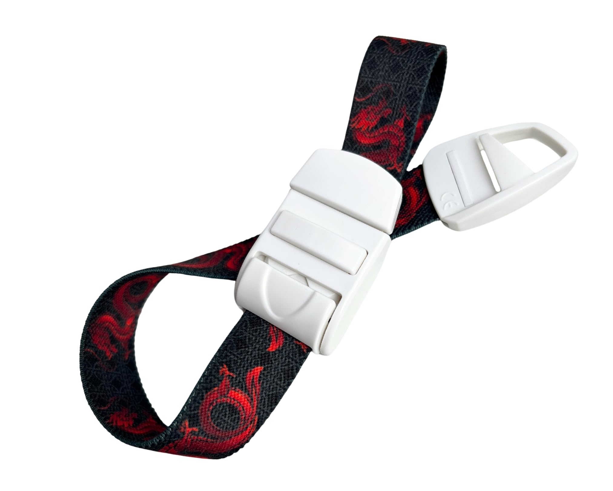 ROLSELEY Medical Tourniquet with RED DRAGON Pattern with ABS Plastic Buckle Latex Free Elastic Band Perfect for Doctors Nurses - Image 2