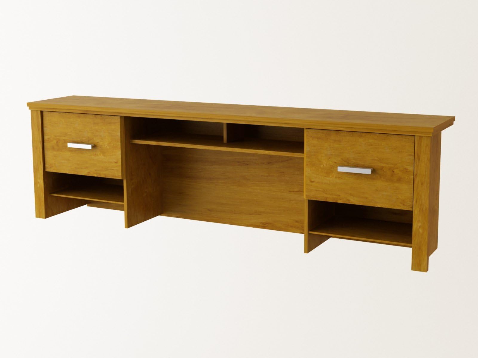 Ameriwood Industries Desk Hutch, Bank Alder