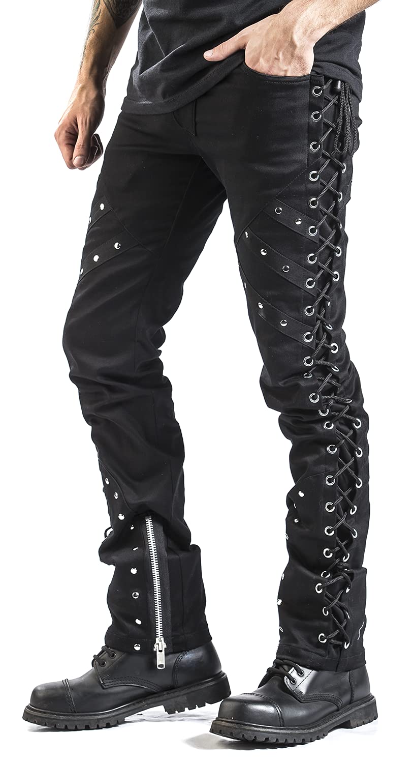 Hudson Pants Männer Stoffhose schwarz Gothic, Industrial, Rockwear