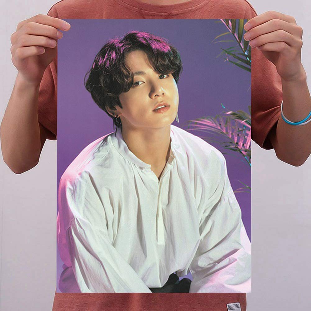 Youyouchard Kpop BTS Poster RM JIN SUGA J-Hope Jimin V Jungkook