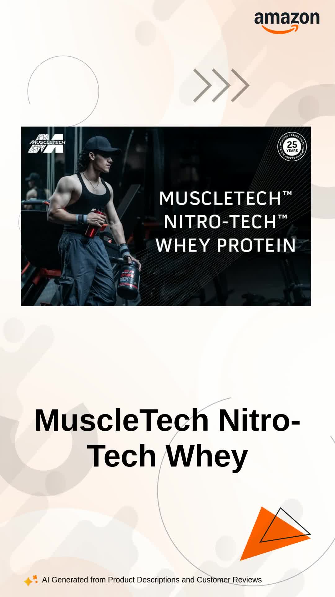 【即日発送】Muscletech Nitro Tech 4lbs 1.81 kg Nitro-Tech®（ニトロテック）ホエイプロテイン、ミルクチョコレート