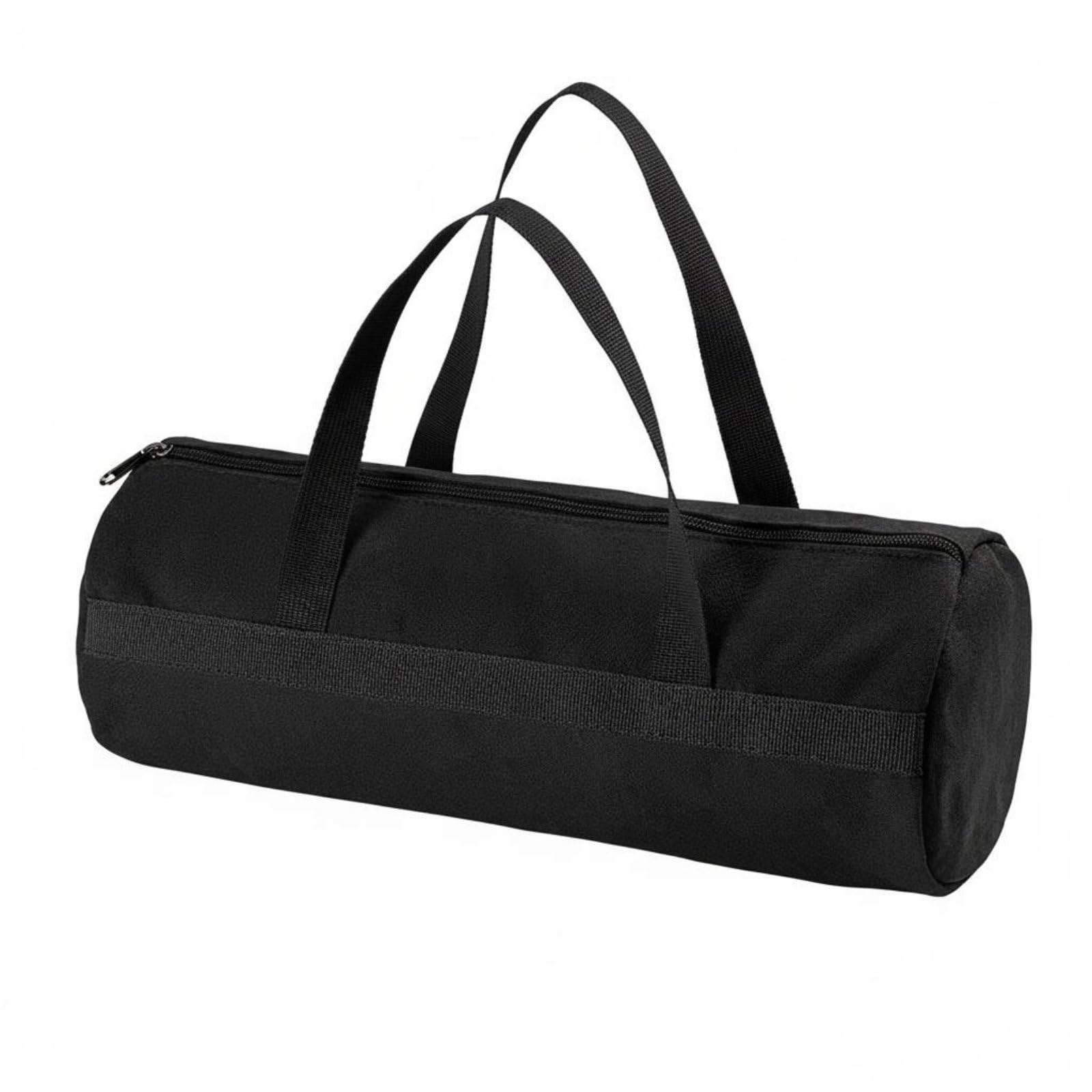 Oxford Cloth Tent Stake Bag Wear-Resistant Zippered Tool Pouch Heavy Duty Small Tool Duffel Portable for Electricians, Carpenters, Campers, Camping, Outdoor, Black-image-45