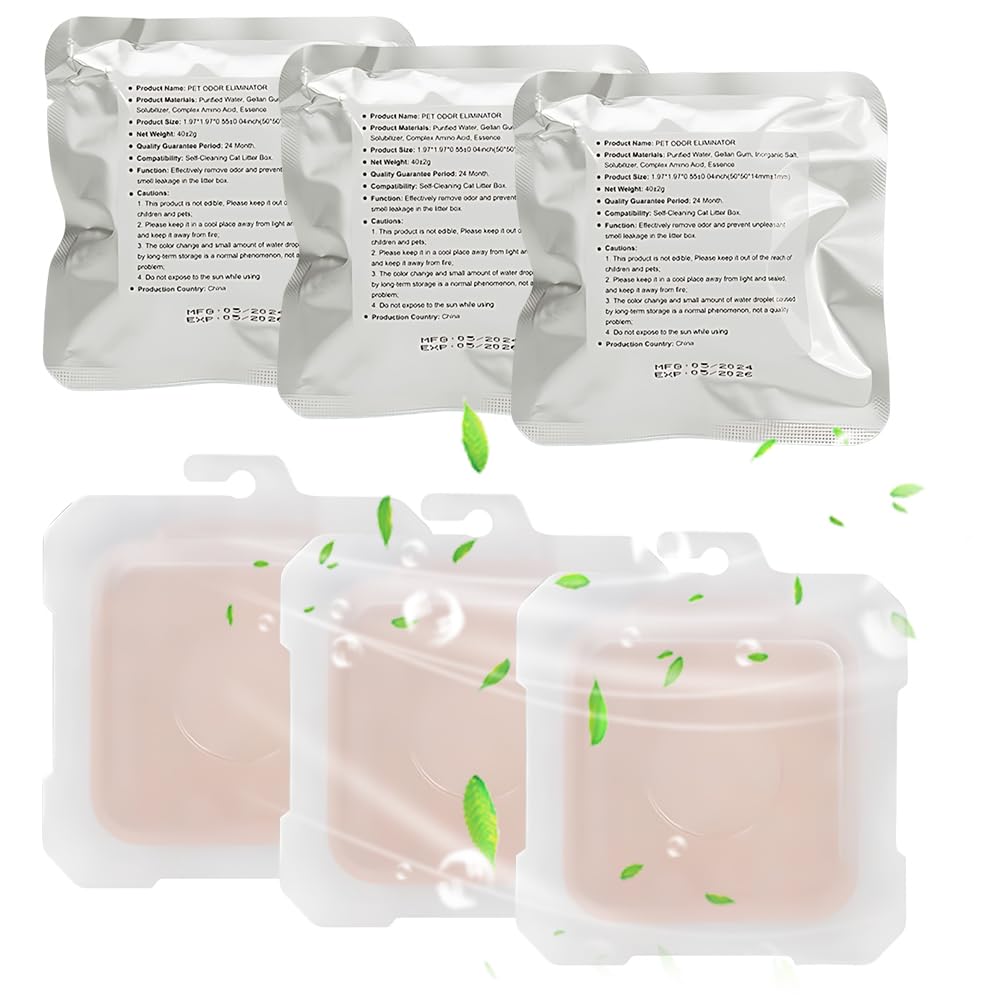 ADDLIVE 6 Stück N50 2.0 Geruchsvernichter für PETKIT Pura Max/Pura Max 2 / Purobot Max Pro Selbstreinigende Katzentoilette, Entfernt Effektiv Hartnäckige Tiergerüche