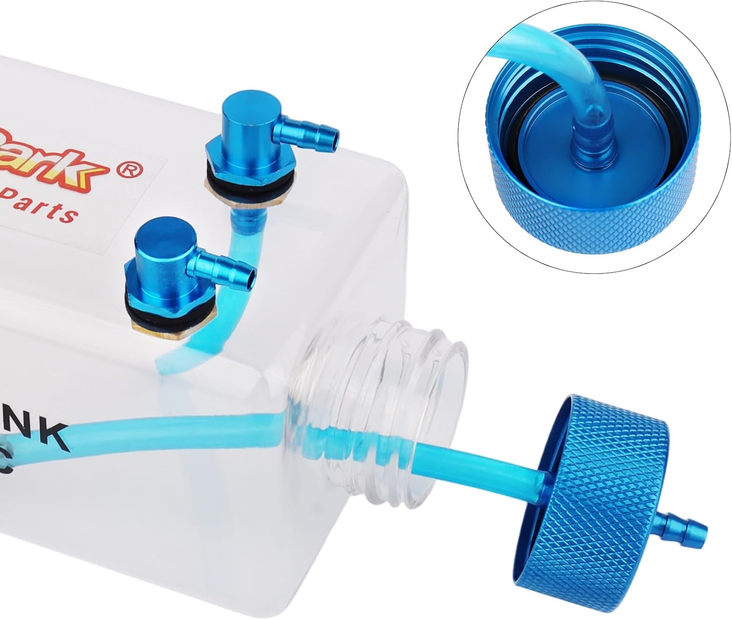 HobbyPark RC Gas Fuel Tanks Fuel Bottle for RC Gasoline Airplane Gas Engine (400CC)