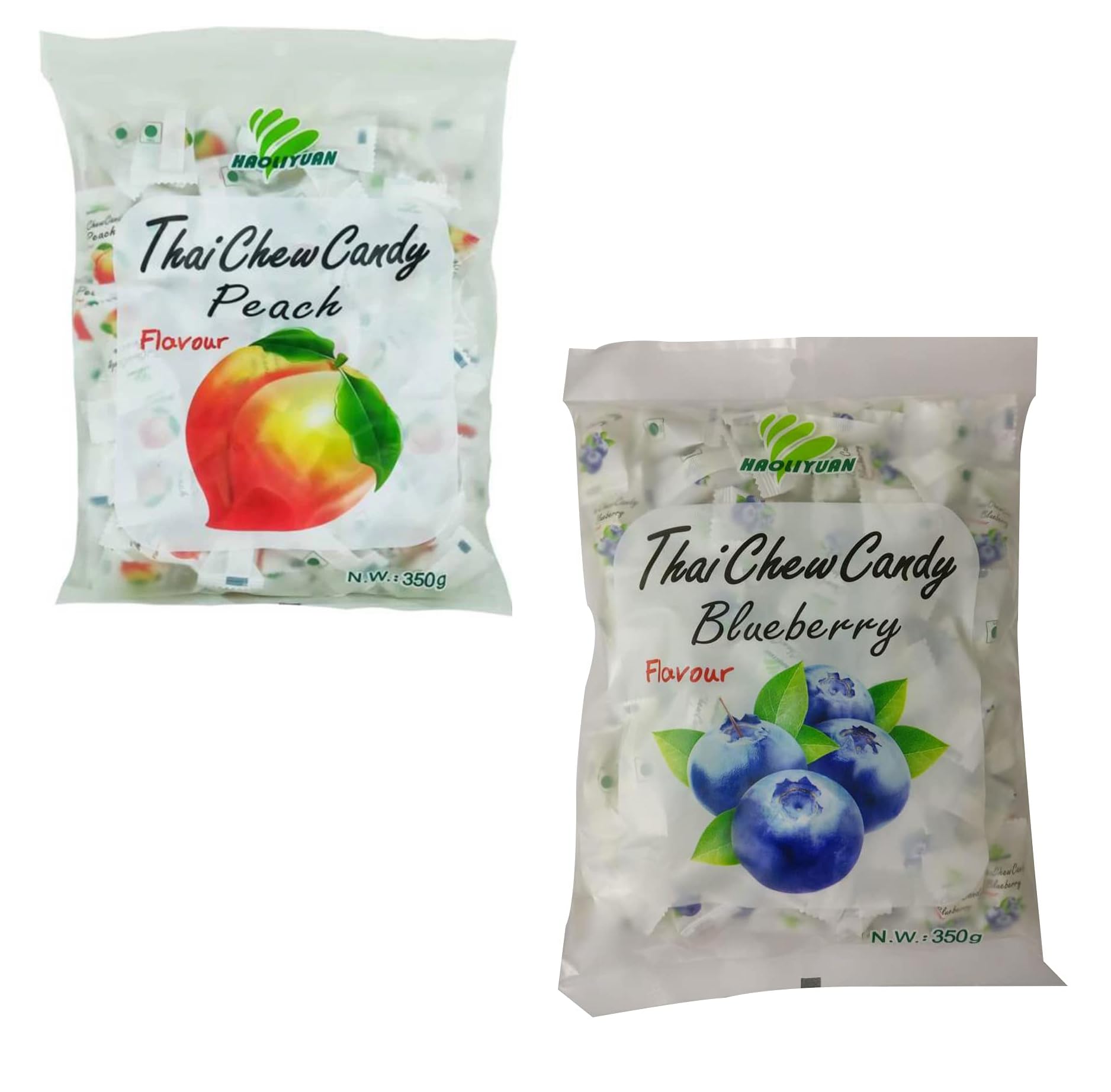 Haoliyuan Thai Chew Peach Candy and Thai Chew Blueberry Flavored Candy(2 * 350g) (B0D3HVDXZB) Amazon Price History, Amazon Price Tracker