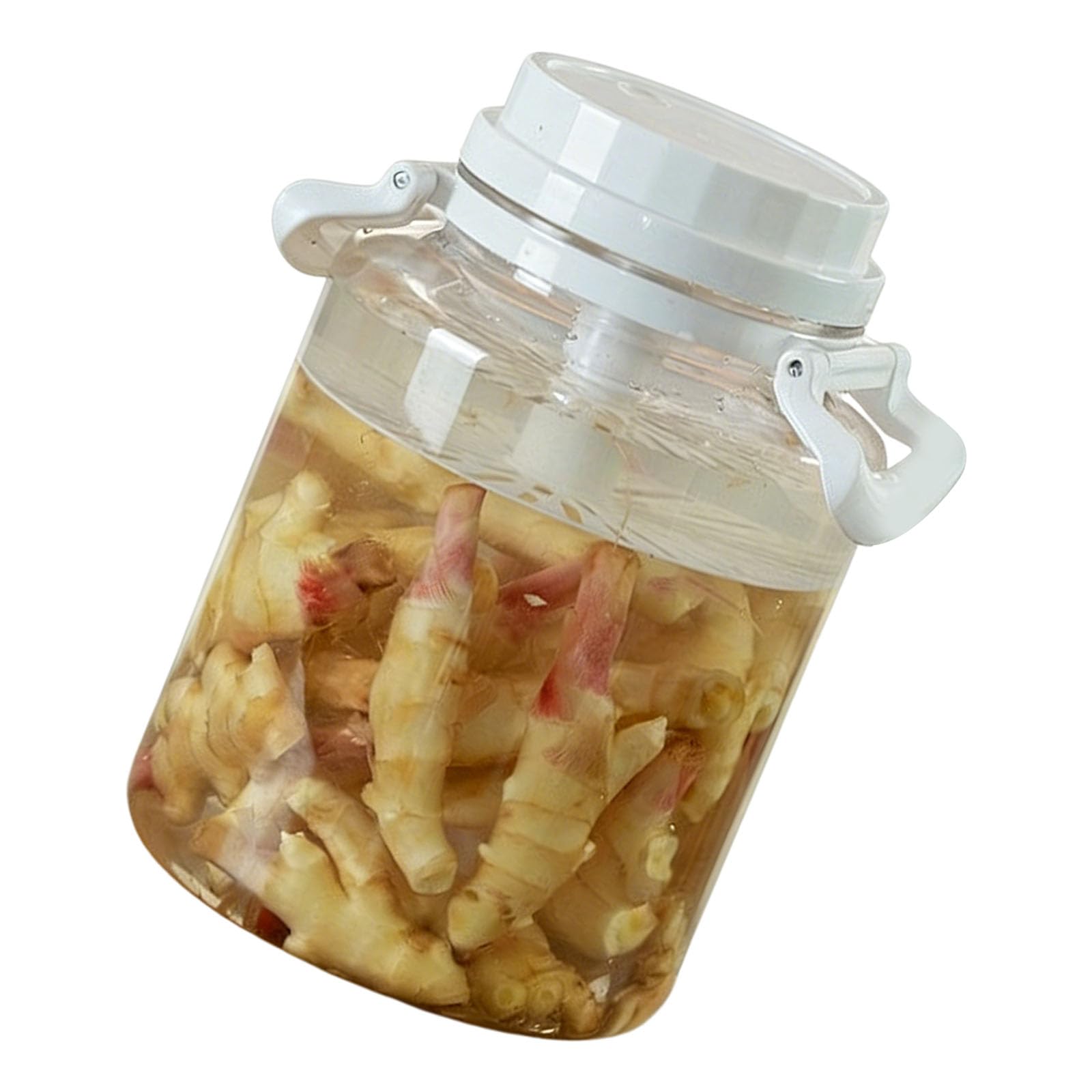 YUGSHNKFC Food Safe Storage Canister for Pickling Vegetables Storing Grains Pickled Vegetables Container with Handle Large Capacity Store Planner