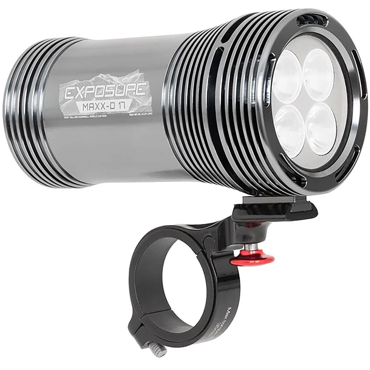 Amazon.com : Exposure Lights MaXx-D 17, Bike Light, Gunmetal Grey