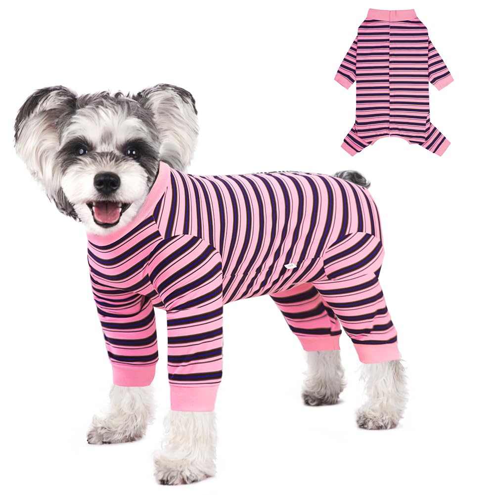 FEimaX Dog Recovery Suit After Surgery, Pet Abdominal Wounds Post Surgical Shirt for Dogs Cats, Puppy Spay Neuter Prevent Licking Onesie Alternative Bandages E-Collar &amp; Cone