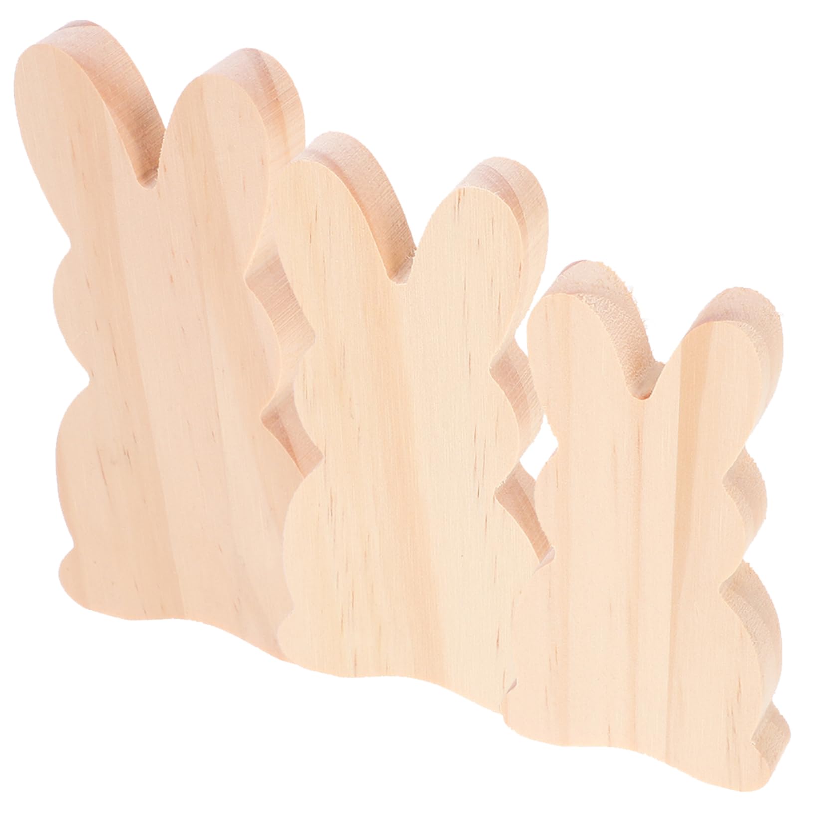 Amosfun 15pezzi Decorazioni Pasquali Con Coniglietto Segnaletica Forma Di Coniglio Per Tavolo Da Pranzo e Decorazioni Festive Per La Casa e Giardino