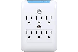 Pro 6-Outlet Extender Surge Protector Wall Tap, 38431