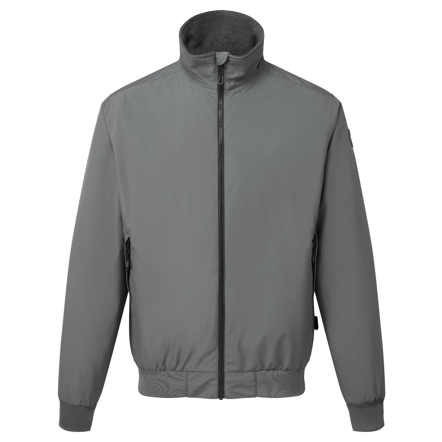 Gill Mens Crew Jacket - Waterproof, Thermal, Breathable with PFAS Free Water Repellent Finish (Ash, L)