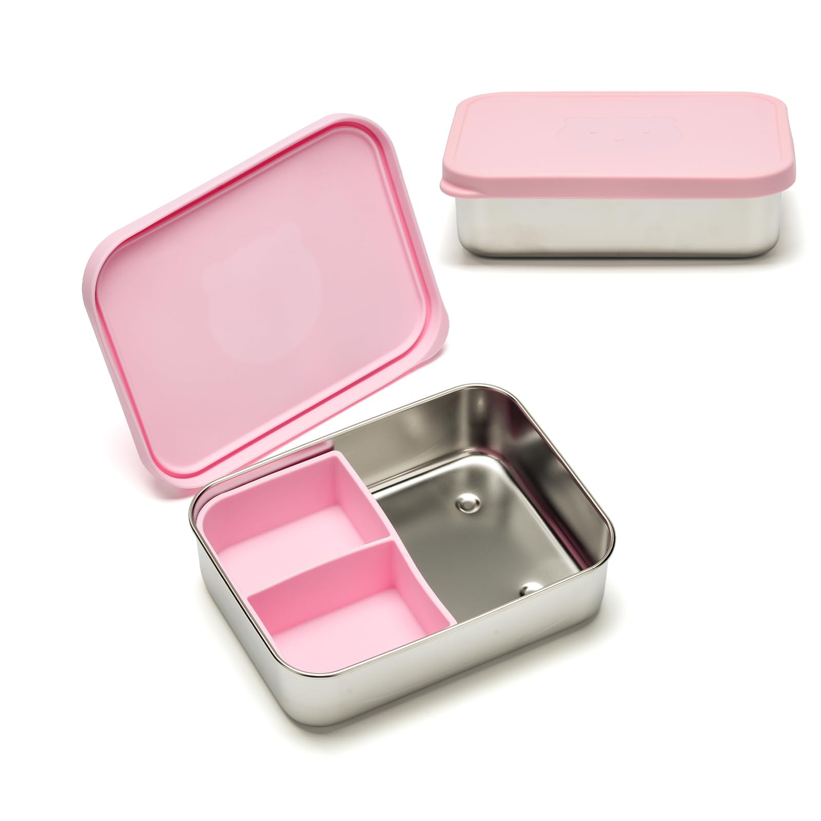 Photo 1 of ***YELLOW**SILI FACTORY Stainless Steel Bento Box - 1200ml, Yellow