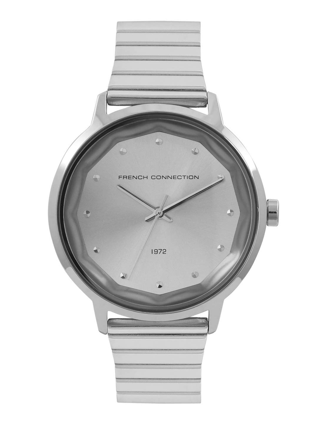 French Connection Stainless Steel Analog Silver Dial Womens Watch-Fc1325Sm, Band_Blue (B07MJH2JBL) Amazon Price History, Amazon Price Tracker