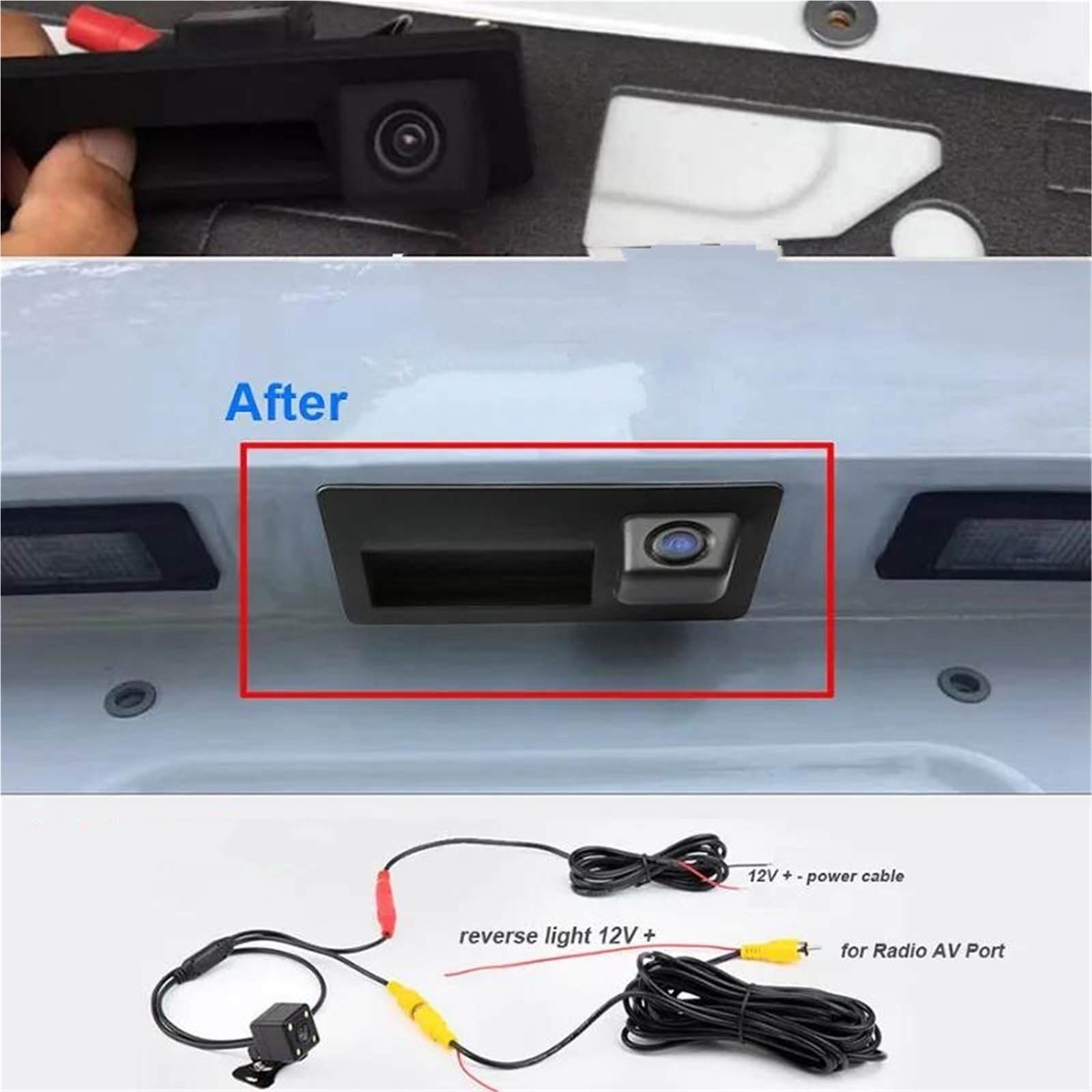 Cámara De Marcha Atrás para VW para Passat Carro B6 B7 2005-2018