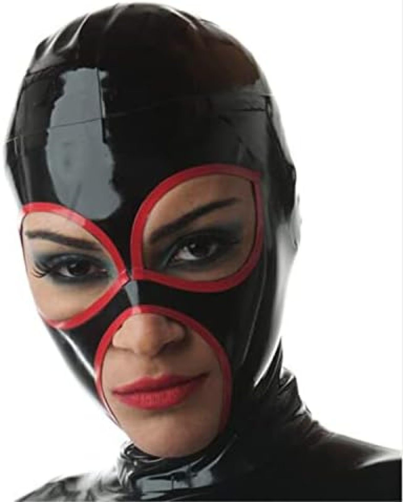 Costume Da Indossare Con Cappuccio In Lattice Cerniera Posteriore Fatto - Foto 7