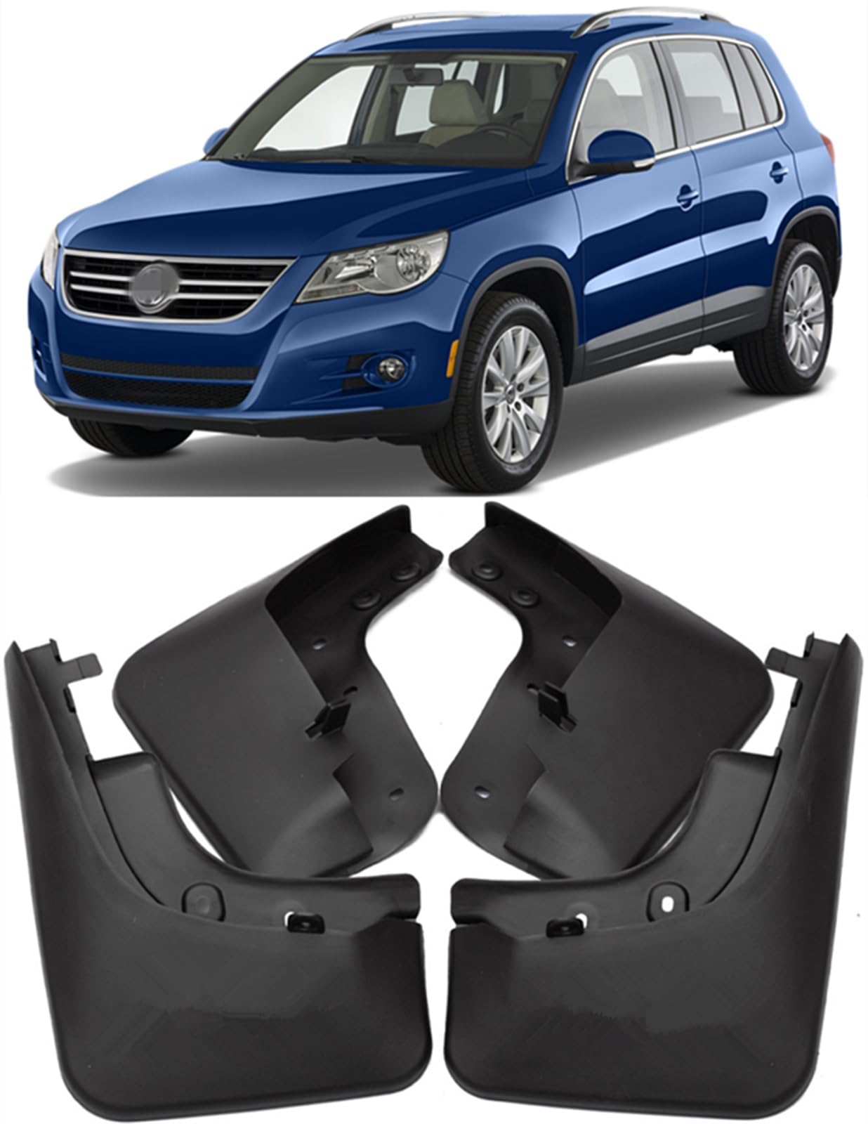 Garde-boue avant et arrière de voiture, garde-boue, for VW, for, 2008-2015, 2009, 2010, 2011, 202, 2013, 2014