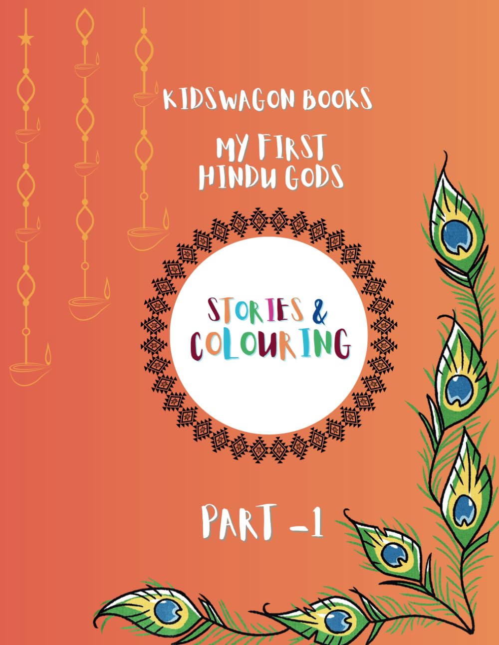 My First Hindu Gods Stories & Colouring Book