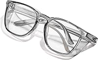 Vista 10 de Gafas de seguridad antivaho transparente con bloqueo de luz azul para protección ocular, gafas de enfermería para mujeres y hombres