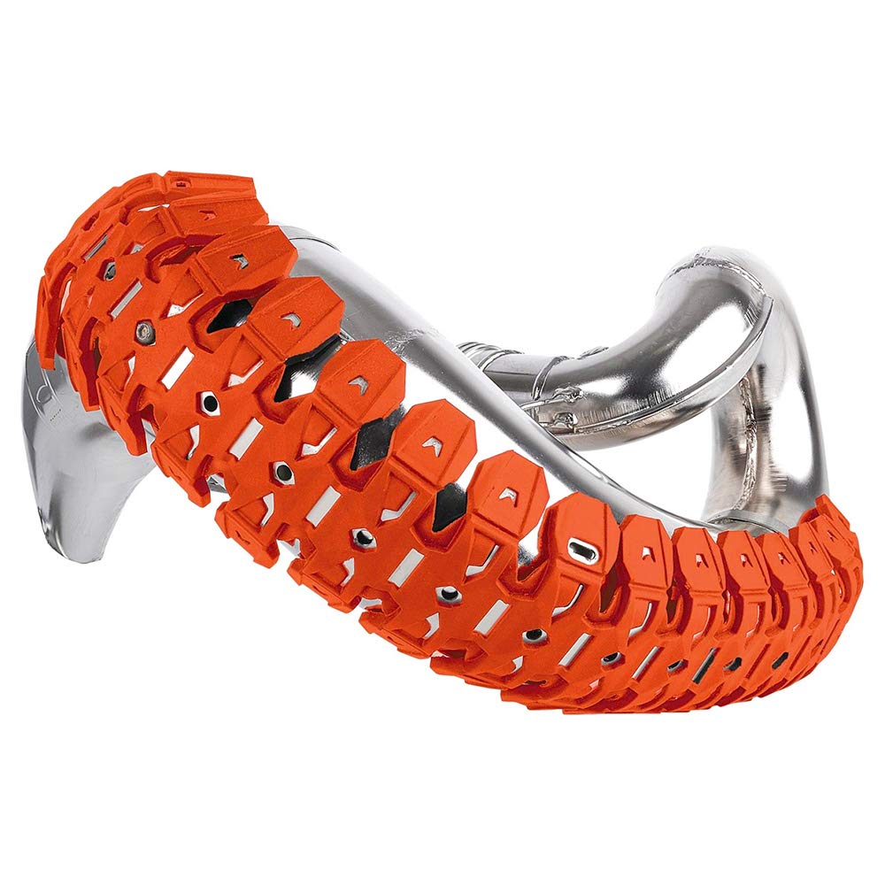 NICECNC Protection Thermique pour Tuyau Compatible with 125/150 / 250/300 EXC, SX, XC-W Compatible with RR 2T 250/300 Voir compatibilité, Orange