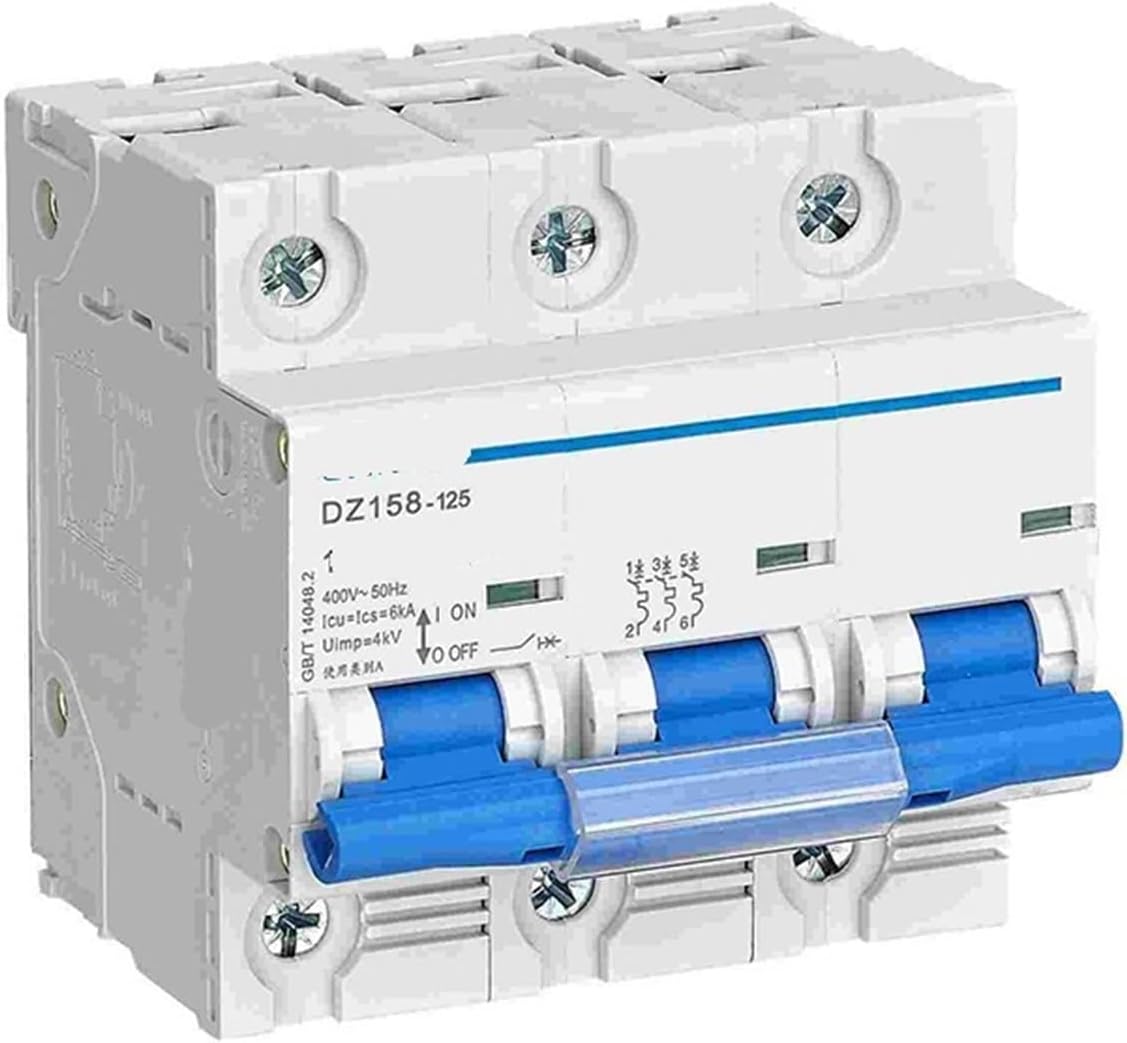 Electrical Miniature Circuit Breaker DZ158-125 3P 80A(R) | 710025813100080
