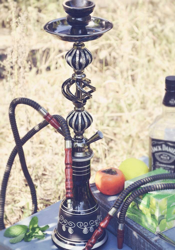 Amazon.co.jp: シーシャ 本体 大型 シーシャ ブラック水タバコ 水