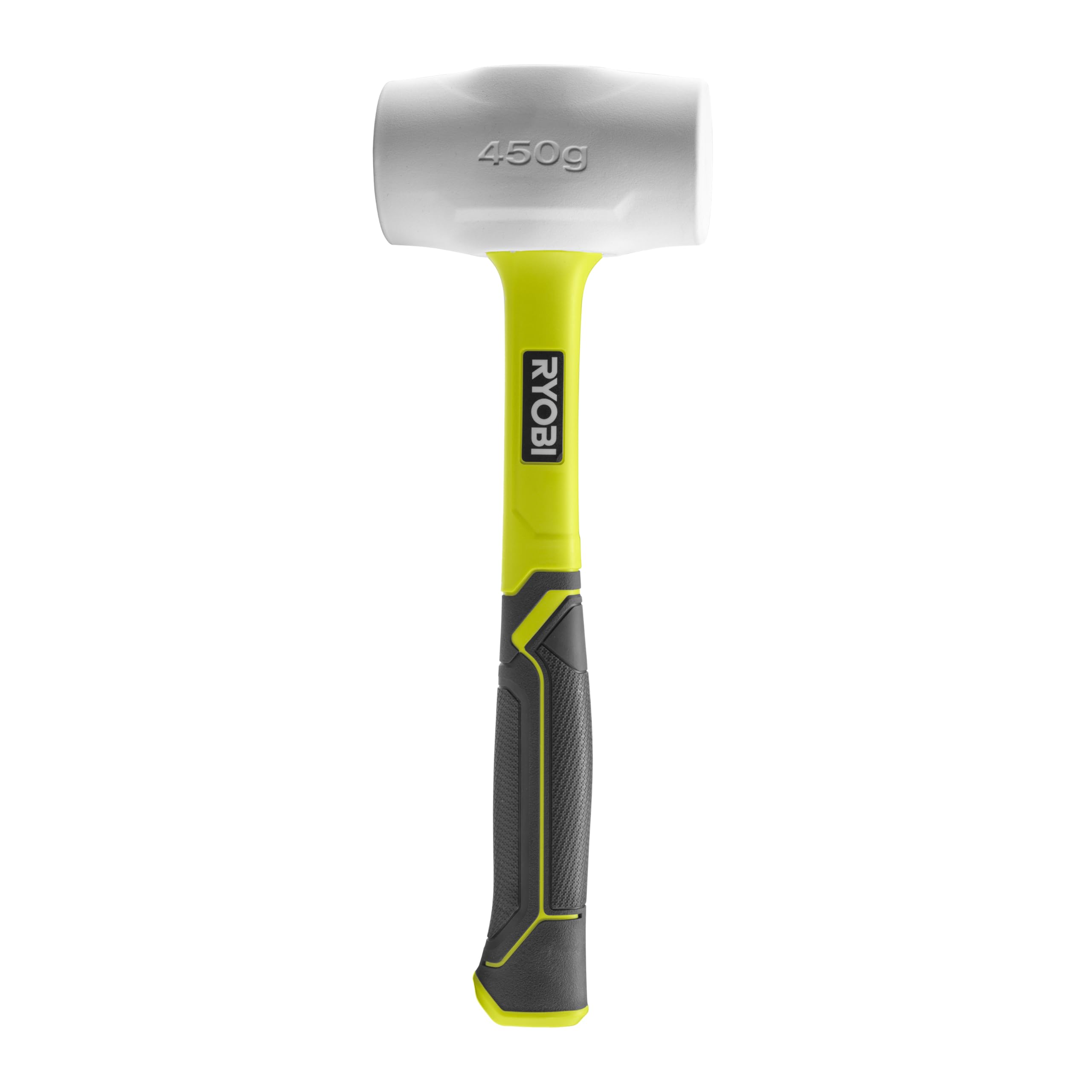 Ryobi RHHM450W 450gr gumowy młotek z włókna szklanego (biały)