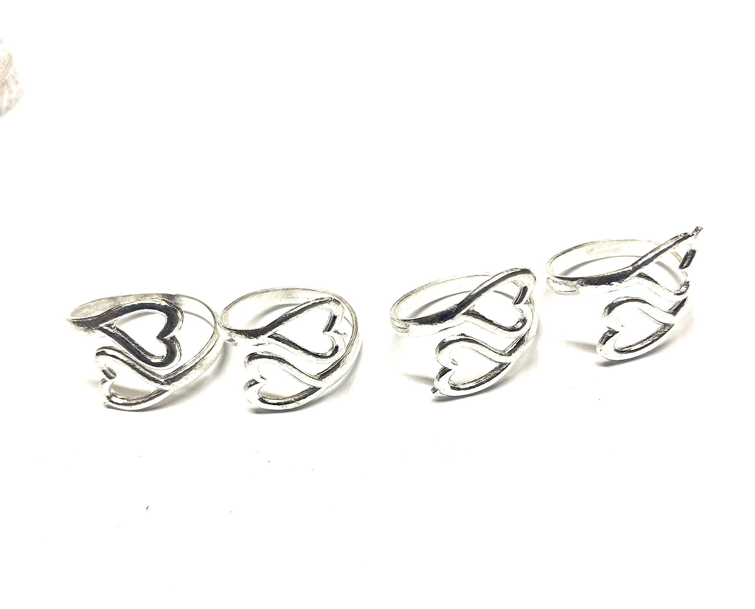 RISYANKA JEWELS Women Stylish alloy toe ring ATR10-picture-58
