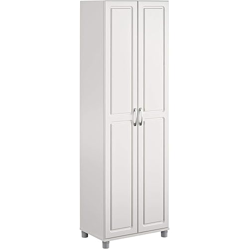 SystemBuild Evolution Kendall 24" Utility Storage Cabinet - White