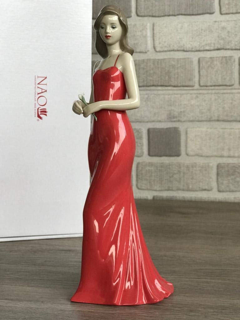 Amazon.com: Lladro Nao 02001914 The Elegance of A Rose Porcelain