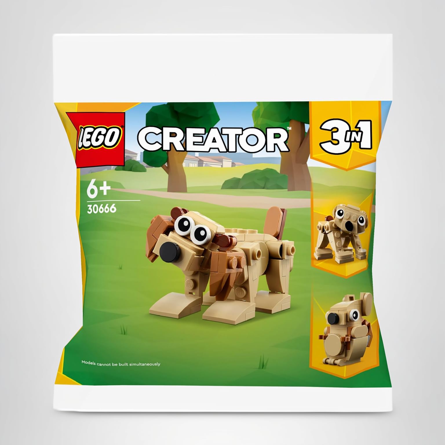 Amazon.com: LEGO Creator 30666 Gift Animals Dog Bear Squirrel 3 in
