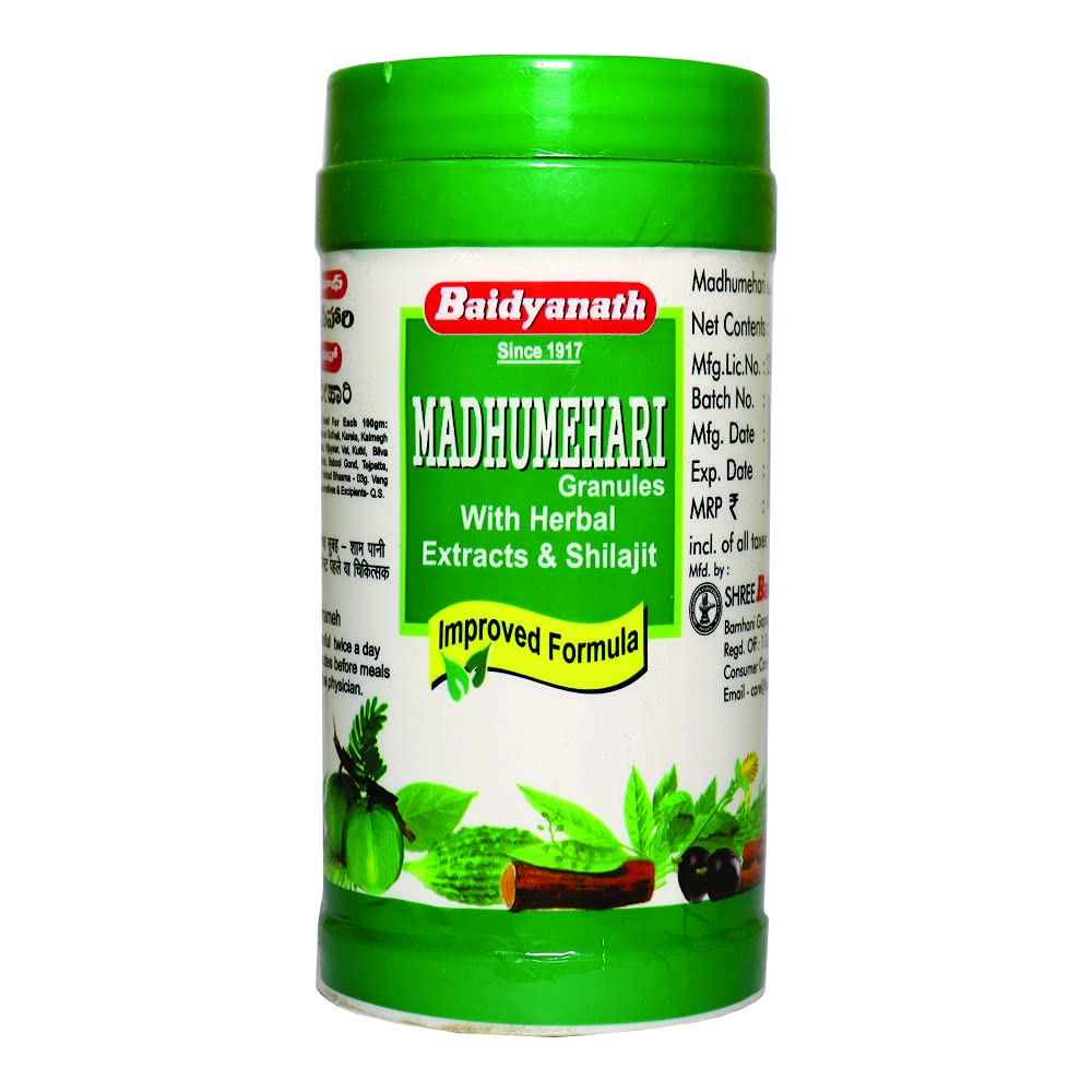 Baidyanath Asli Ayurved Madhumehari Granules - 100 Gms