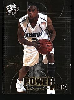 Dajuan Wagner 2002 Press Pass #44 Memphis Tigers Basketball Trading Card