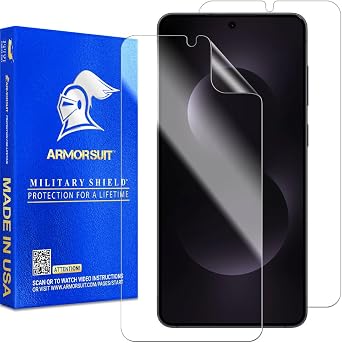 ArmorSuit 2 Pack for Samsung Galaxy S25 Edge Screen Protector Case Friendly MilitaryShield HD Clear Film - Made in the USA
