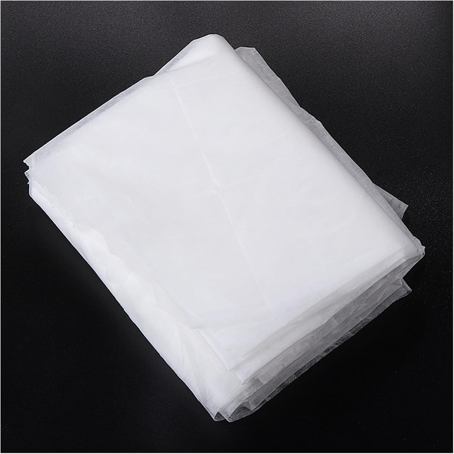 FTCYM Interfacing,Iron on Interfacing White Sewing Fusible Interlining Lightweight Clothes Fusible Interlining Lining DIY Fabric Apparel 5M *100cm