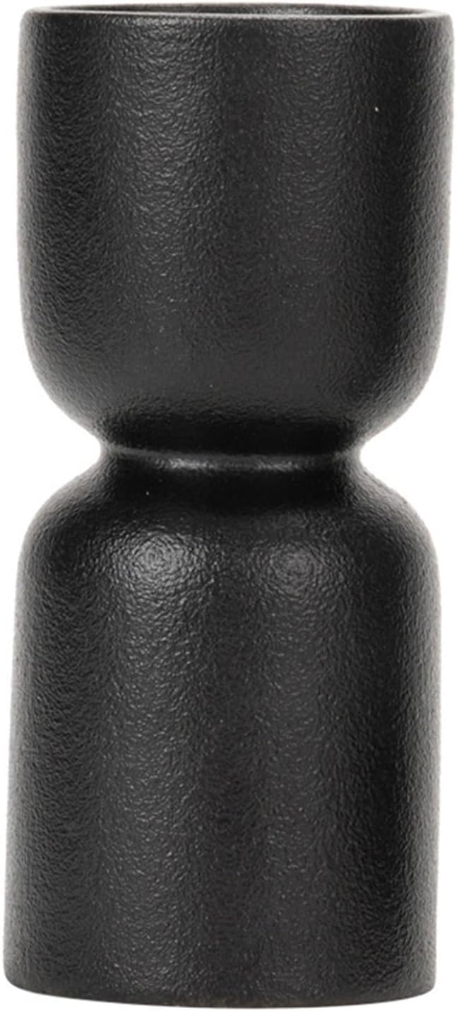 New Minimalist Ceramic Candlestick, Instagram Style, Nordic Home Decor, Desktop Ornament, Festive Decoration, Photo Prop(Z1137blackB)