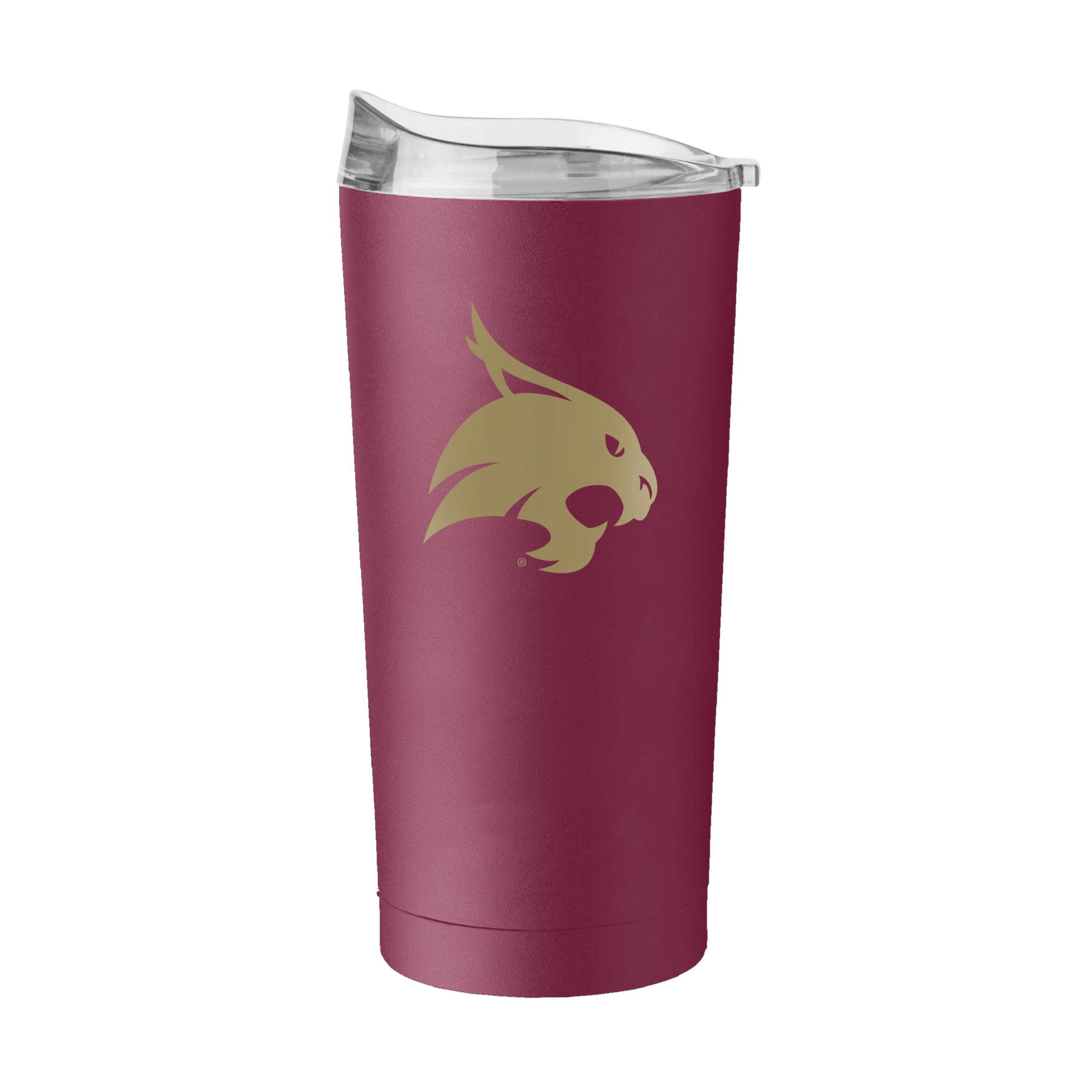 FANMATS NCAA Stainless Steel 20 oz Tumbler — Powder-Coated Finish | Team Color | 20 Fluid Ounces