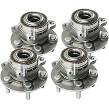 Wheel Hub Bearing Front Rear 4pk for Ford Fusion 2013-2020