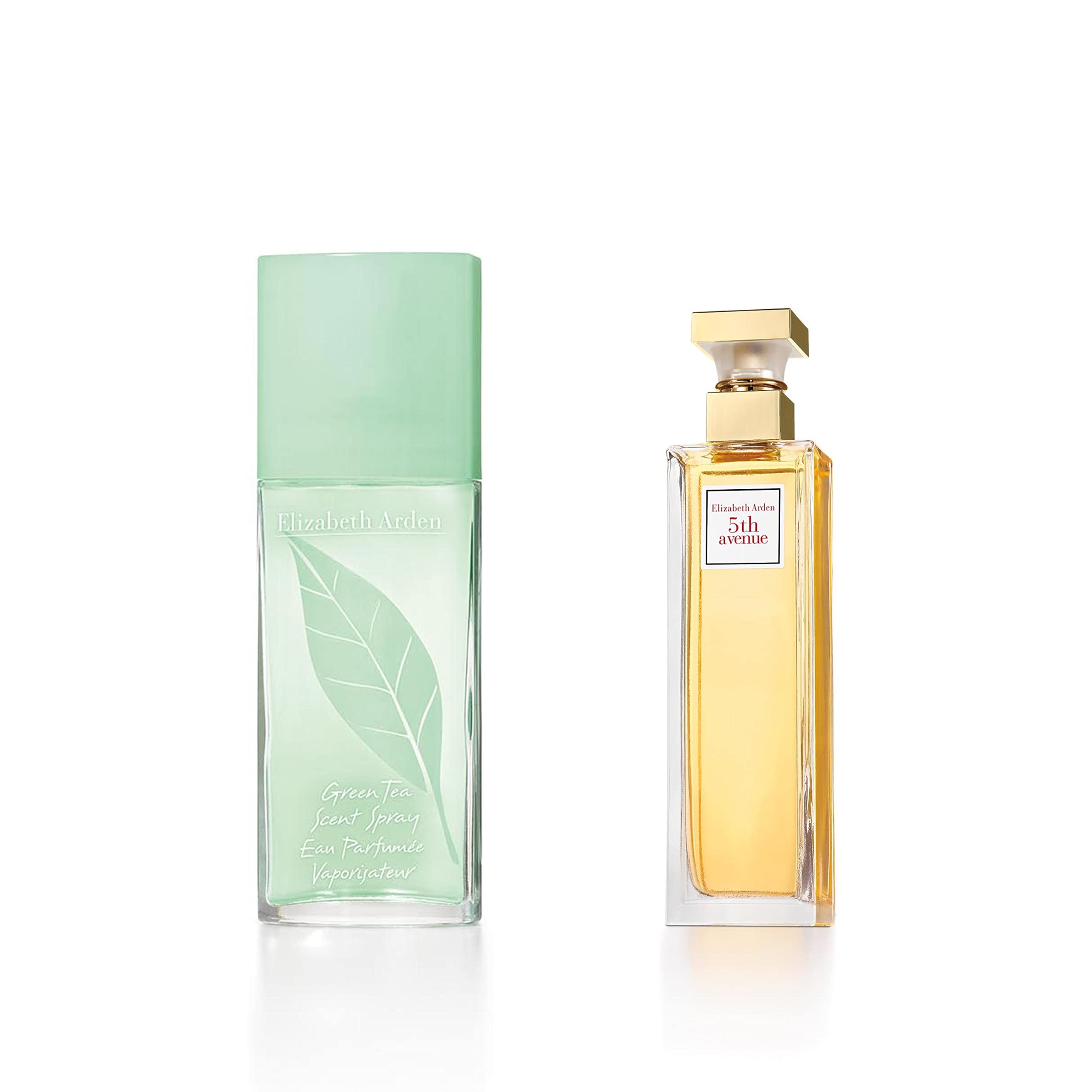 Elizabeth Arden, 5th Avenue Eau de Parfum et Green Tea Eau Parfumée Vaporisateur, Parfum pour Femme, Senteur Fraîche