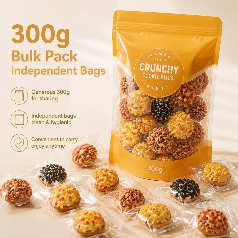 Cloud-Style Käsehäppchen mit mehreren Geschmacksrichtungen, 300g
