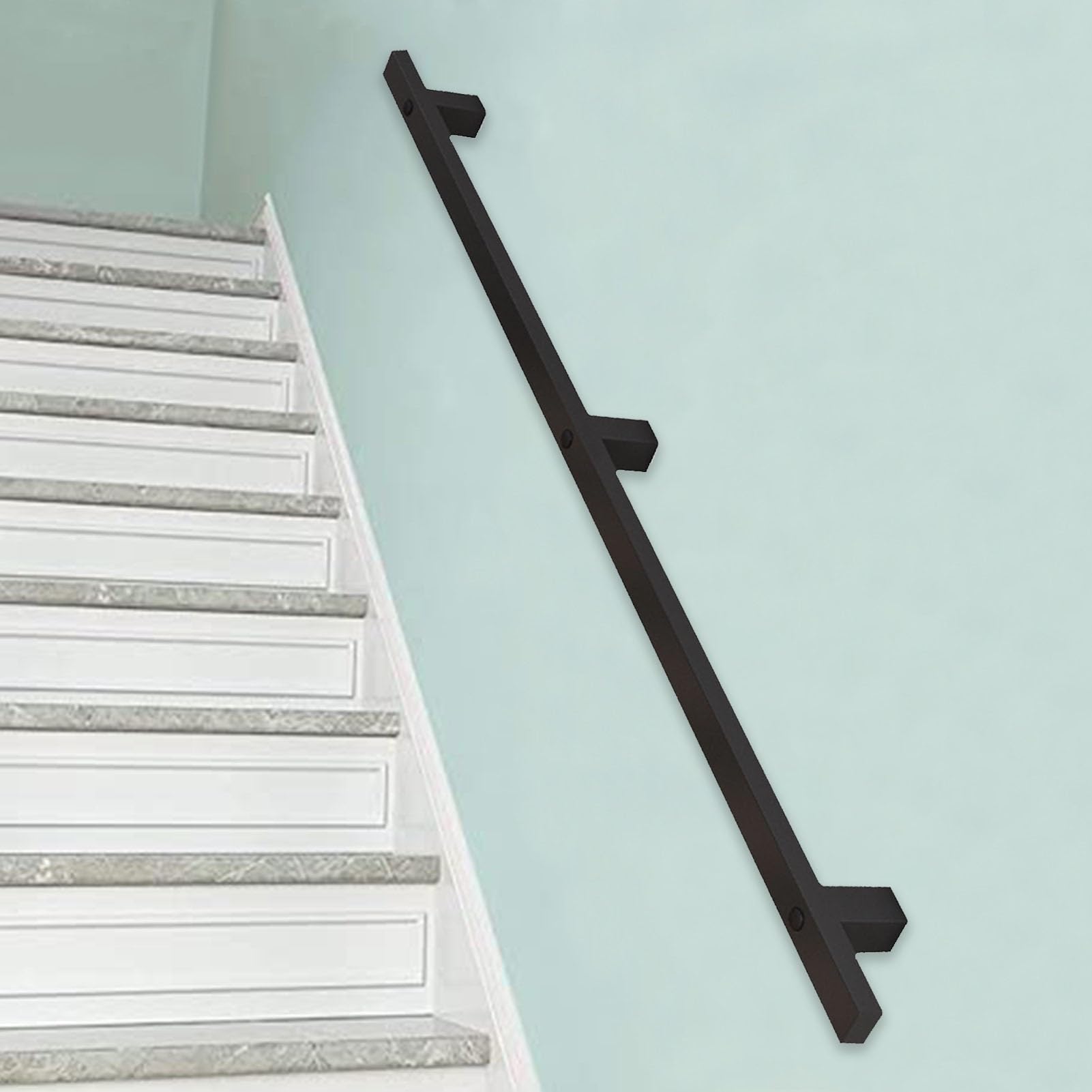 Rampe d'escalier extérieure pour sécuriser votre terrasse et couloir