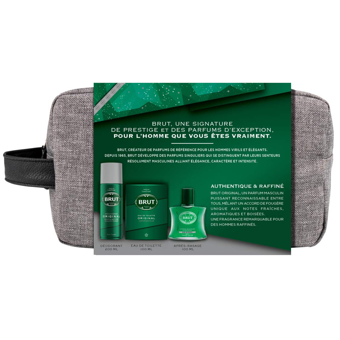 Trousse De Maquillage BRUT - Neuf Avec étiquettes, Pour Homme, Rangement Pratique